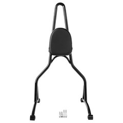 Rear Sissy Bar Passenger Backrest Pad For Harley Sportster XL883 1200 04-22