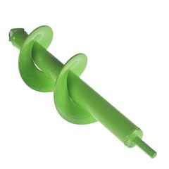 3×12Inch Auger Drill Bit Garden Plant Flower Rapid Planter Hole Digger W/ Gloves