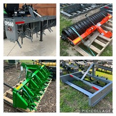 NEW Dirt Dog Aerator Tiller Brush Hog Cultipacker Box Blade Pulverizer Land Plan