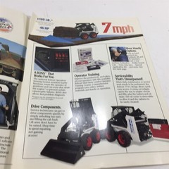 Genuine Original 1994 Bobcat 7753 LWB SSL Skid Steer Loaders Brochure B-1650