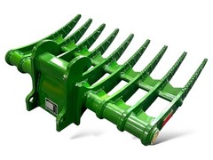 JMA 42″ Mini Excavator Brush Rake – Bobcat E35 E26 E50 E42 X-Change