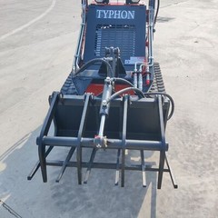 Grapple Grabber Mini Skidsteer Loader Attachments for TYPHON STOMP Skidsteer NEW