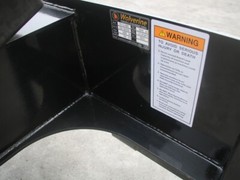 Wolverine 750 Post Driver Fence Pounder Skid Steer Universal Attachment