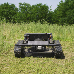 Remote Control Gasoline Lawn Mower All Terrain Outdoor Off-Road Reclamation