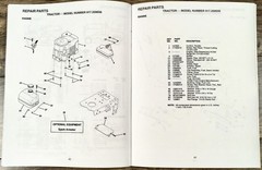 Craftsman 917.259556 Lawn Mower Garden Tractor Owners Operators Parts Manual