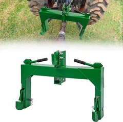 3 Point Quick Hitch for Cat 1 & 2 Tractors W/ 2″ Receiver Hitch 3000 LB Steel