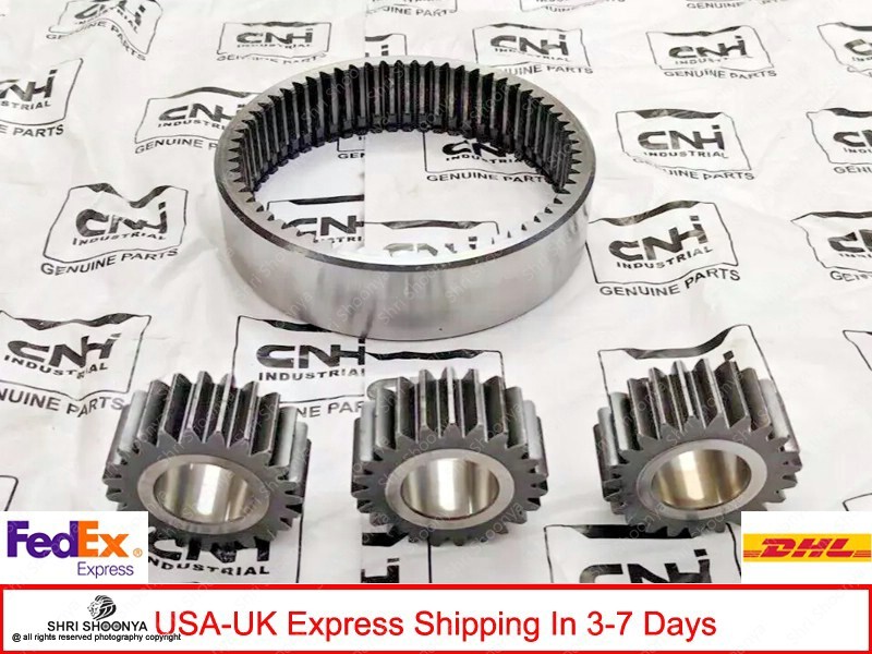 Case New Holland 5165273 +5169137 Annulus Ring Gear 60 Teeth_ Idler gear 3 Unit