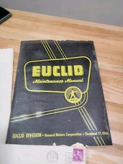 1959 Euclid Maintenance Manual General Motors Series C-6 Crawler Free Shipping