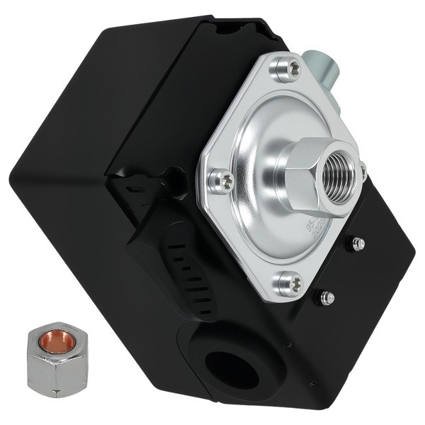 Pressure Switch 95-125PSI fit for Compressor 3/8″ Female NPT Copper 23474661-C