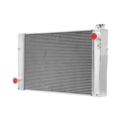 4 Row 70mm Aluminum Radiator for Case New Holland Skidsteer 47946380 47504386
