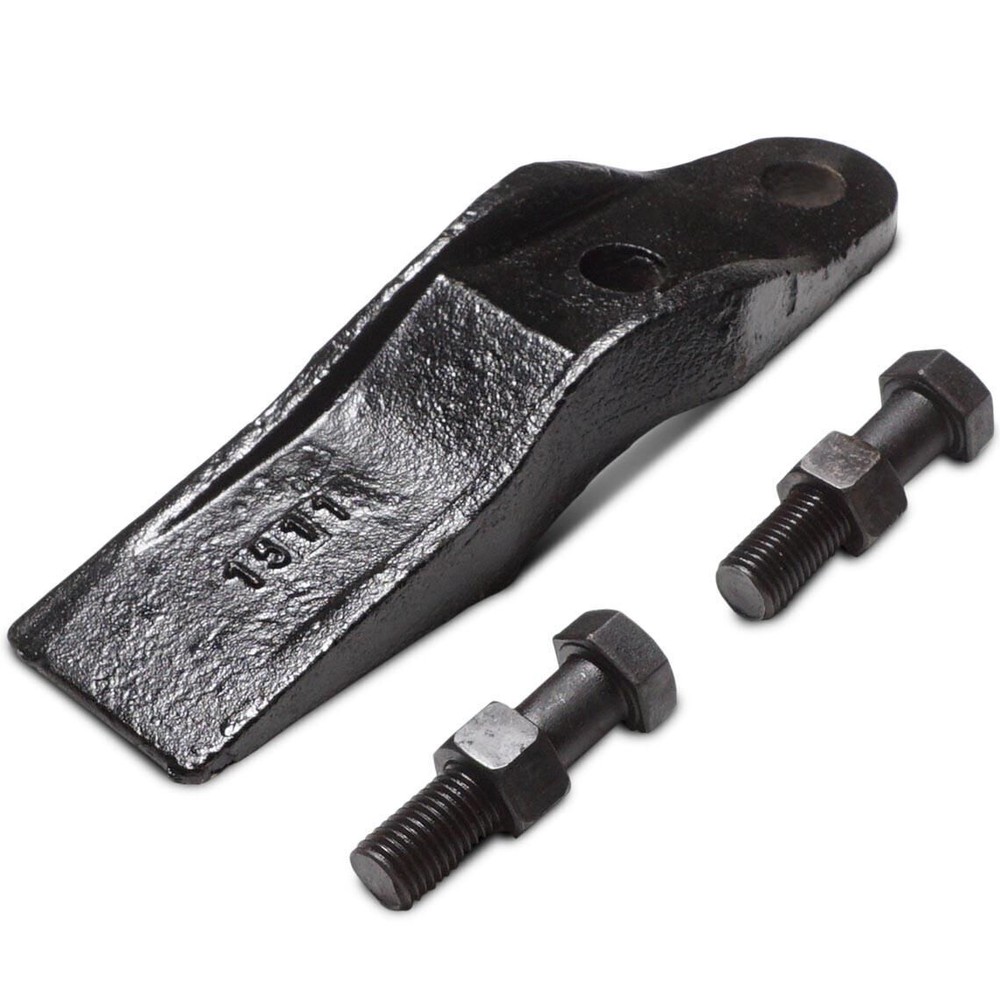 8 1324720 Bucket Teeth CAT 277 287 297 287B Unitooth Dig w/ Bolt Nut Retainer
