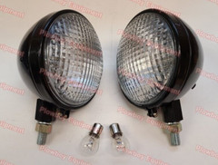 HEAD LIGHT Pair 6v/12v for JOHN DEERE A B D G H LA M MT 40 420 80 820 830 50 60