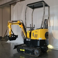 AGT 1 Ton Mini Excavators Crawler Tracked Hydraulic Digger B&S Engine EPA 13.5HP