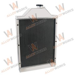 4 Row Radiator Aluminum For Massey Ferguson 165 175 180 3165 506244M91 194701M91