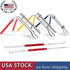 5Pcs Hydraulic Cylinder Piston Rebuild Kit U-Cup Twistor Rod Seal Install Tools