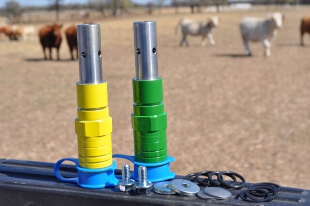 ISO (Pioneer) quick coupler conversion for John Deere 10-40 series Tractors