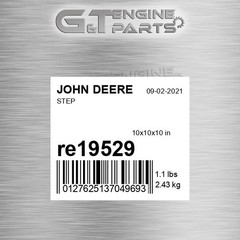 RE19529 STEP fits JOHN DEERE (Surplus Open Box)