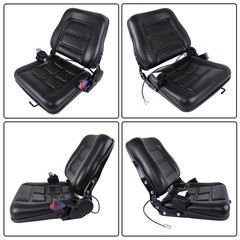 Universal Forklift Seat with Seat belt for Tractor Loader Excavator Mini Digger