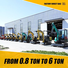 Free shipping 3000 lbs Mini Excavator Sale！Chassis Extension And Boom Swing