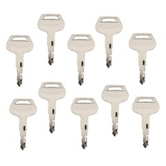 10 keys Fits Komatsu Forklift, Kalmar, Dressta, Sakai Forklift