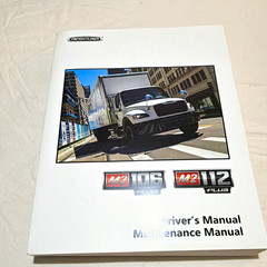 Freightliner M2 106 M2 112 Plus Driver & Maintenance Manual 2004 STI-522