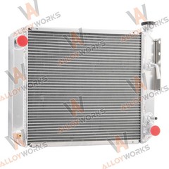 #1329169 4 Row Aluminum Forklift Radiator For Hyster H40XL H45XL C177 GM 3.0L.