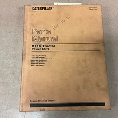 CAT Caterpillar D11N PARTS MANUAL BOOK CATALOG LIST TRACTOR BULLDOZER sn 4HK
