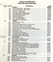 Ji Case 2090 2290 Tractor Service Manual Repair Shop Technical Book Workshop