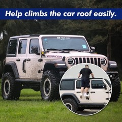 Door Hinge Step Folding Foot Pedal Compatible with 2007-2023 Jeep Wrangler JK…