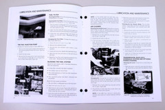 Ford 1700 Tractor Owners Operators Manual Maintenance Diesel Operations Book