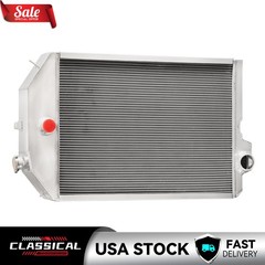 4 Row 70mm Aluminum Radiator For John Deere 4440 Tractor # RE21897 AR79501.
