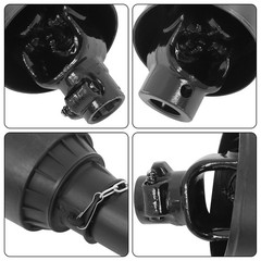 PTO Shaft PTO Drive Shaft 1-3/8″ x 6 Spline Ends Round End T4 30-39″