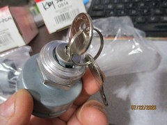 2) NEW OLD STOCK STANDARD ON/OFF KEY SWITCH #US14 NOS, OPEN BOX,