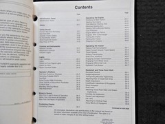 ORIGINAL JOHN DEERE 6405 TRACTOR OPERATORS MANUAL MINT SHAPE MANNHEIM GERMANY