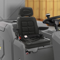 35°-180° Adjustable Tractor Seat Universal Forklifts Chair PVC Harvester Seating