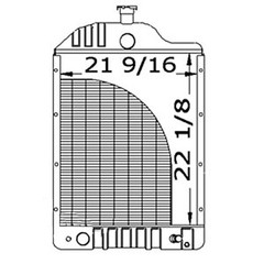 303369641 Radiator for White 2-85 2-105 Tractors