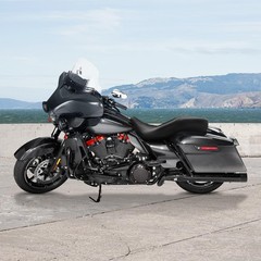 2-Up Rider Passenger Seat for Road King Street Glide 2009-2023 Black