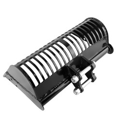 Skeleton Screen Bucket 600mm 25x160mm Pin Heavy Equipment For Mini Excavator