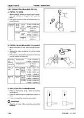 3C 3A 4A 3B 4B Series Industrial Diesel Engines Workshop Manual Fits Daedong 261