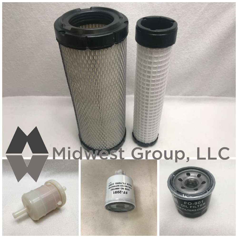 Kit Filter Maintenance Toro Dingo TX 1000 Turbo Model 147-6854 250-hour Kit