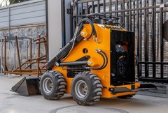 MINI Skid Steer Loader 23HP Wheeled Skid Steer EPA GAS Engine Free Ship&Unload