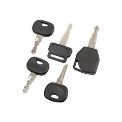41 Heavy Equipment Keys for Case Cat Komatsu JCB Kubota Bobcat Volvo Doosan JLG