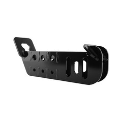 2in Skid Hitch Attachment for Skid Steer Loader Steel Black 5000 LBS Tongue 1Pc