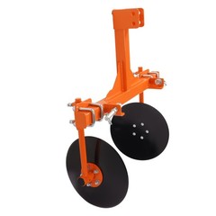 Fits Cat 1 Tractors, Steel 3 Point 48″ Adjustable Disc Bedder Disc Harrow