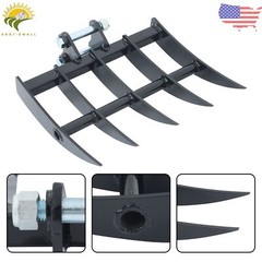 Rake Attachments For Small Digger Mini Excavator One Ton to 1.5Ton
