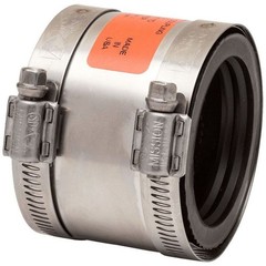 MISSION RUBBER CO INC MISS-P-600 Coupling 6″ Copper/Cast Iron/Plastic/Steel