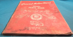 GM GENERAL MOTORS INDUSTRIAL ENGINE PARTS MANUAL BOOK CATALOG
