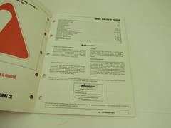 New Idea 709 Hydro Uni-Power Unit Operator’s Manual