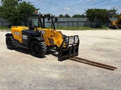 2023 JCB 505-20 TC 20′ 5,500 lbs Telescopic Reach Forklift Telehandler bidadoo