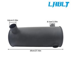 LABLT 4HK1 Muffler 4625214 for ZX200-3 ZX240-3 ZX270-3 ZX280-3 ZX190W-3 ZX210W-3